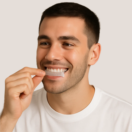 teeth whitening strips - whiten away